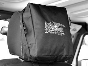 headrest storage bag